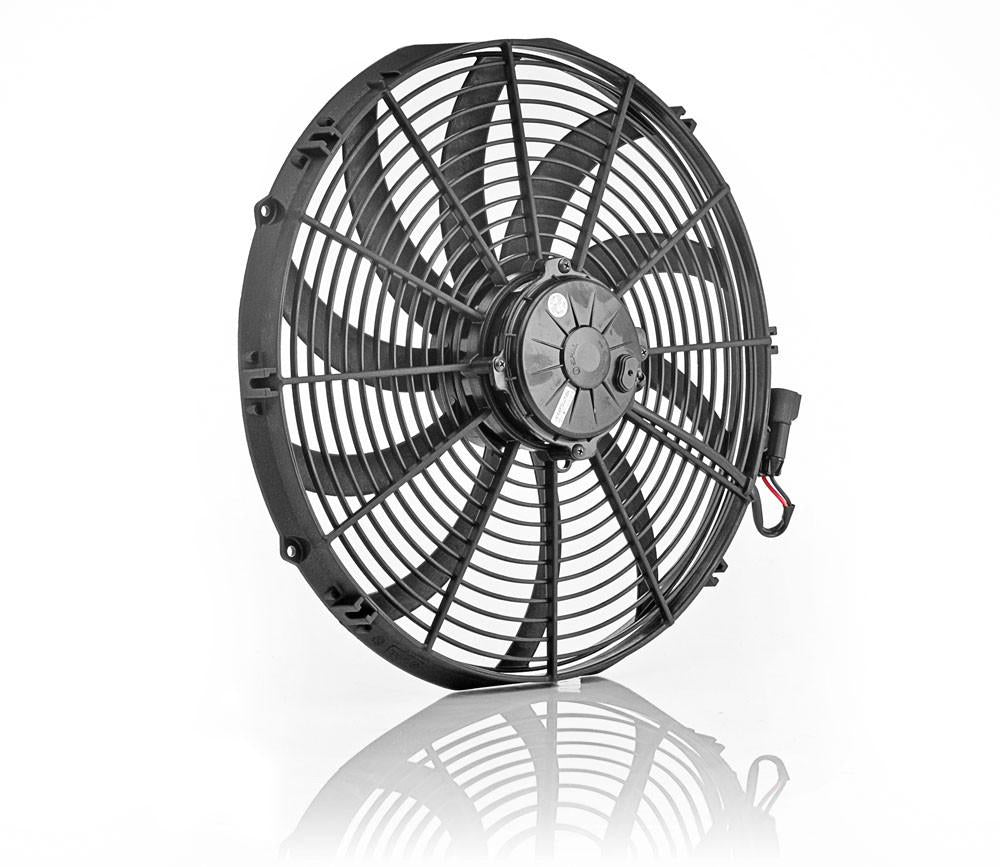 16 Inch Electric Puller Fan Euro Black Super Duty Radiator Be Cool