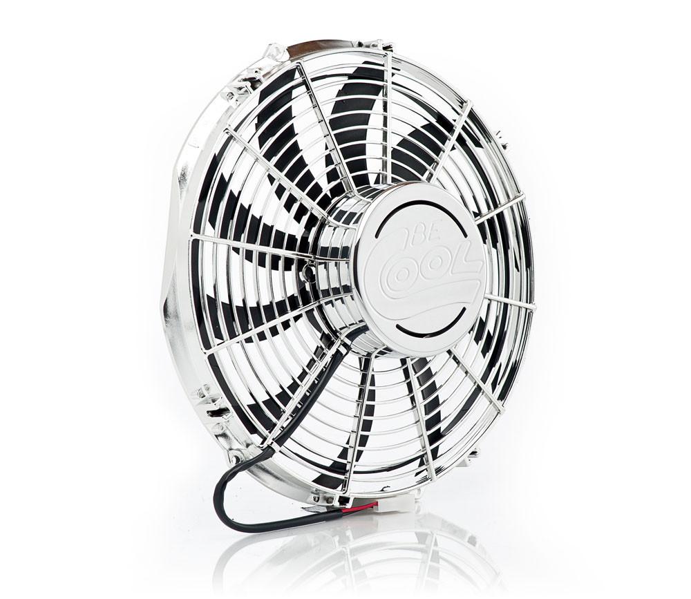 16 Inch Super Duty Puller Fan Chrome Plated Radiator Be Cool