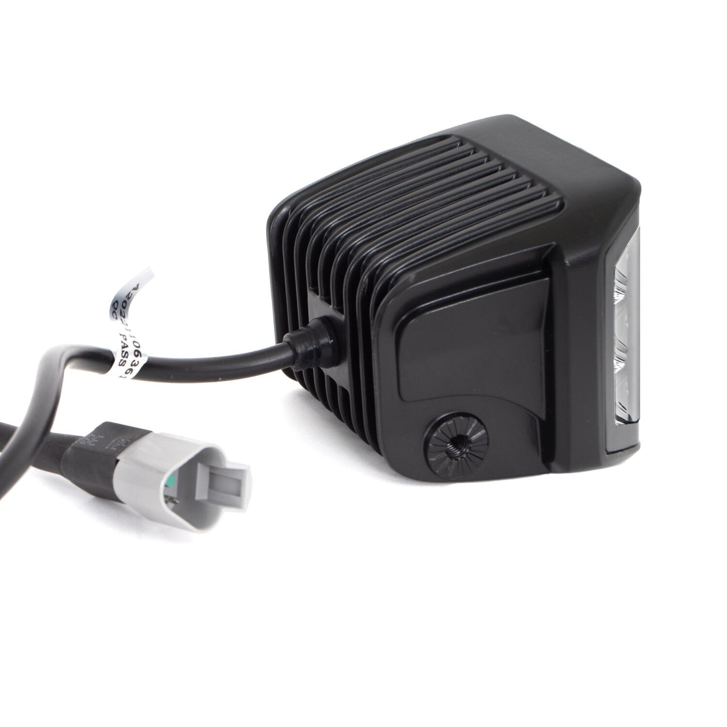 Blackout Combo Series Lights Pair of 4x3 Cube Sideline LEDSpot Lights W/ Amber Black Go Rhino-8