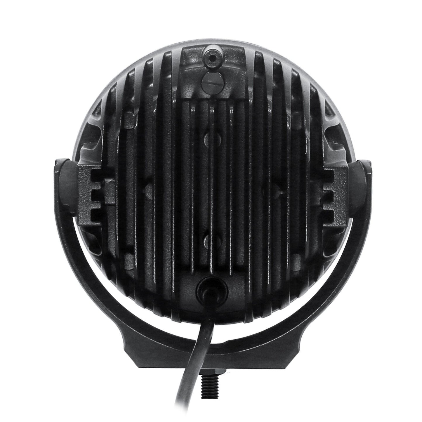 Bright Series Lights 6 Inch Round LED Driving Light Black Go Rhino-5