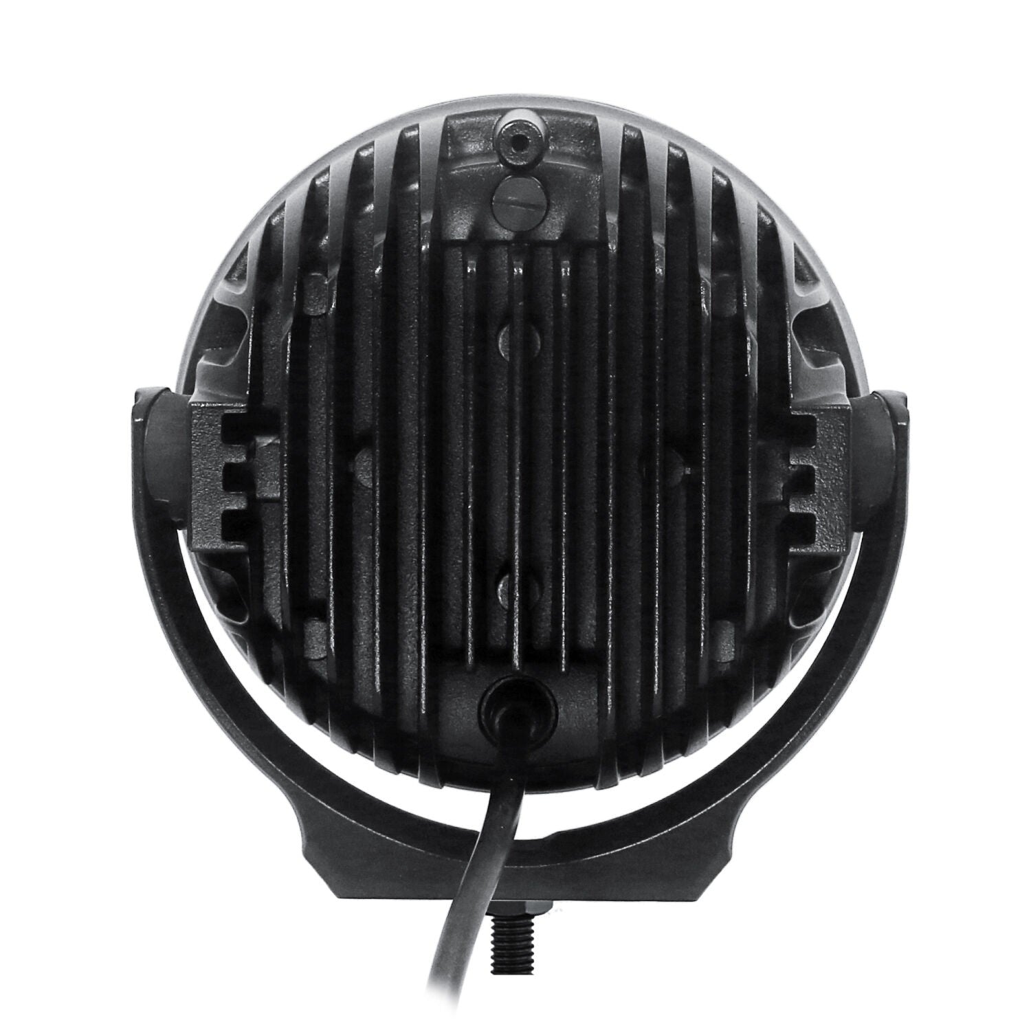 Bright Series Lights 6 Inch Round LED Driving Light Black Go Rhino-5