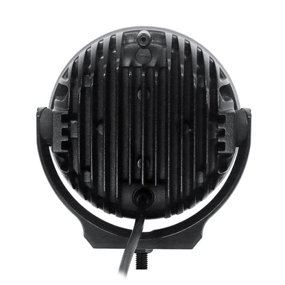 Bright Series Lights 6 Inch Round LED Driving Light Black Go Rhino-5