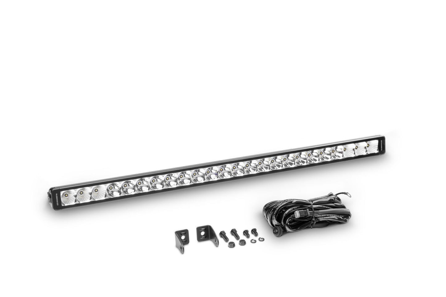 Bright Series Lights 32 Inch Single Row LED Light Bar Black Go Rhino