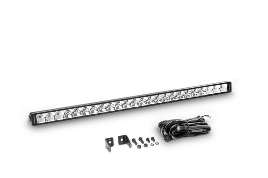 Bright Series Lights 32 Inch Single Row LED Light Bar Black Go Rhino