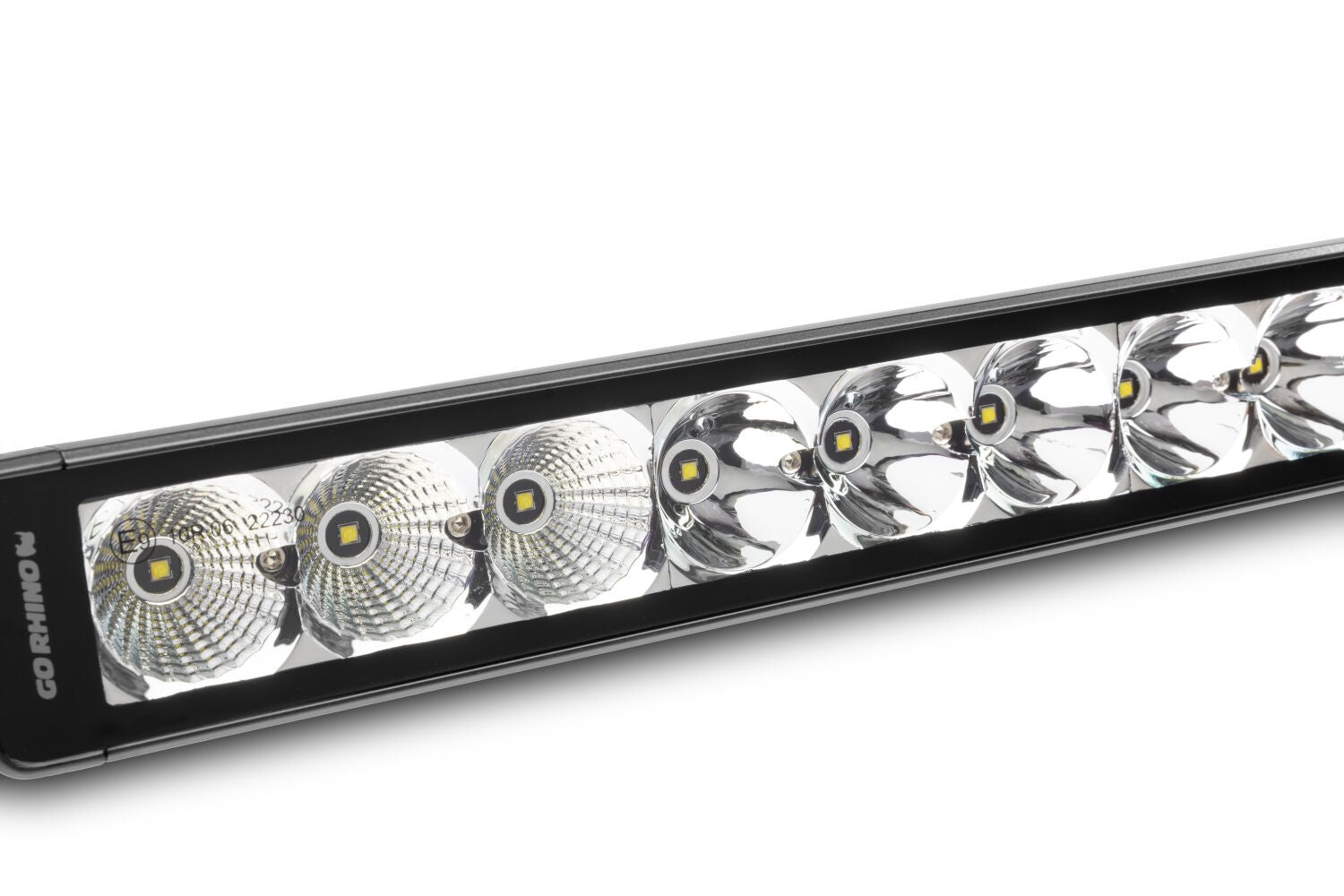 Bright Series Lights 32 Inch Single Row LED Light Bar Black Go Rhino-2