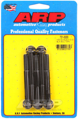 5/16 Inch Hex Bolts - Chrome Moly Black Oxide ARP Racing Products-8