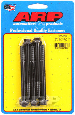 5/16 Inch Hex Bolts - Chrome Moly Black Oxide ARP Racing Products-6