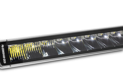 Blackout Series Lights 20.5 Inch Single Row LED Light Bar Black Go Rhino-3