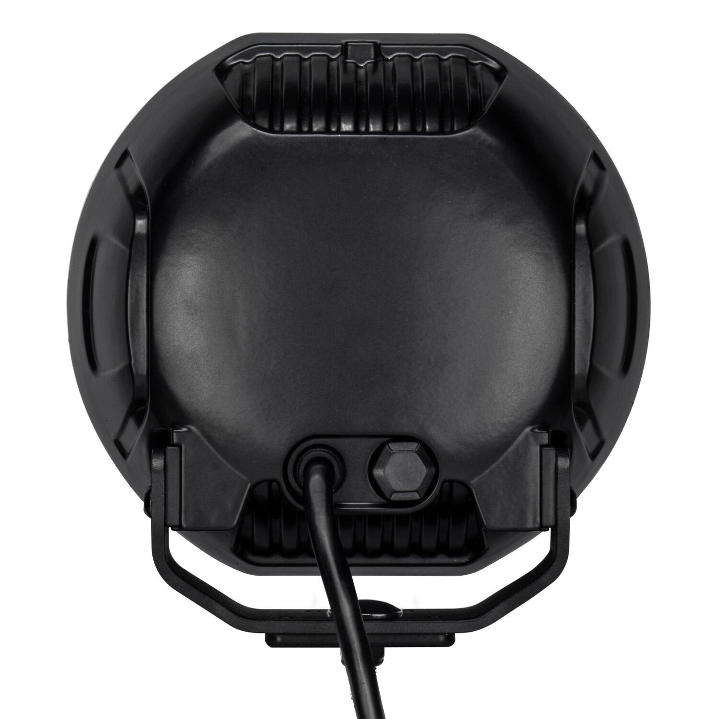 Blackout Series Lights 7 Inch Maxline LED Hi/Low Beam W/Multi Daytime Running Light Black Go Rhino-6