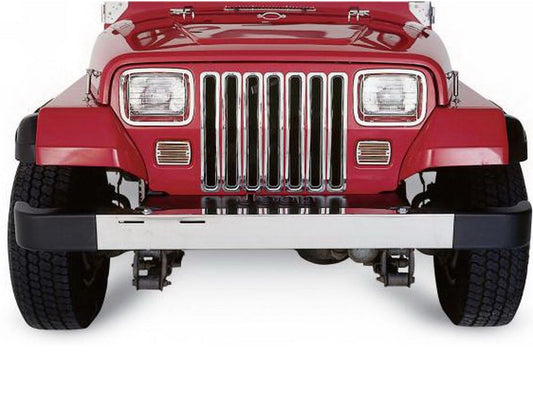 Grille Insert for 1997-2006 Jeep Wrangler TJ, Chrome Rampage