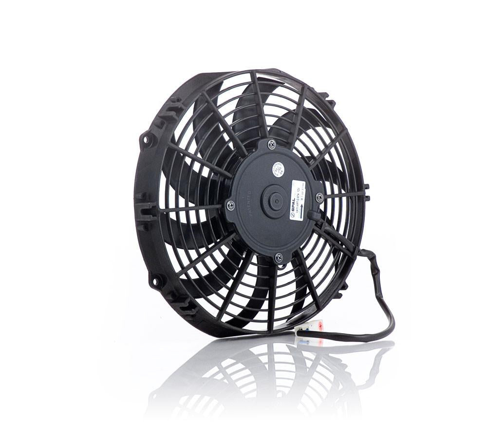 11 Inch Puller Fan Qualifier Euro Black Radiator Be Cool