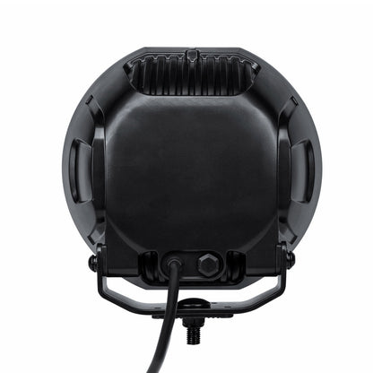 Blackout Series Lights 9 Inch Maxline LED Hi/Low Beam W/Multi Daytime Running Light Black Go Rhino-4