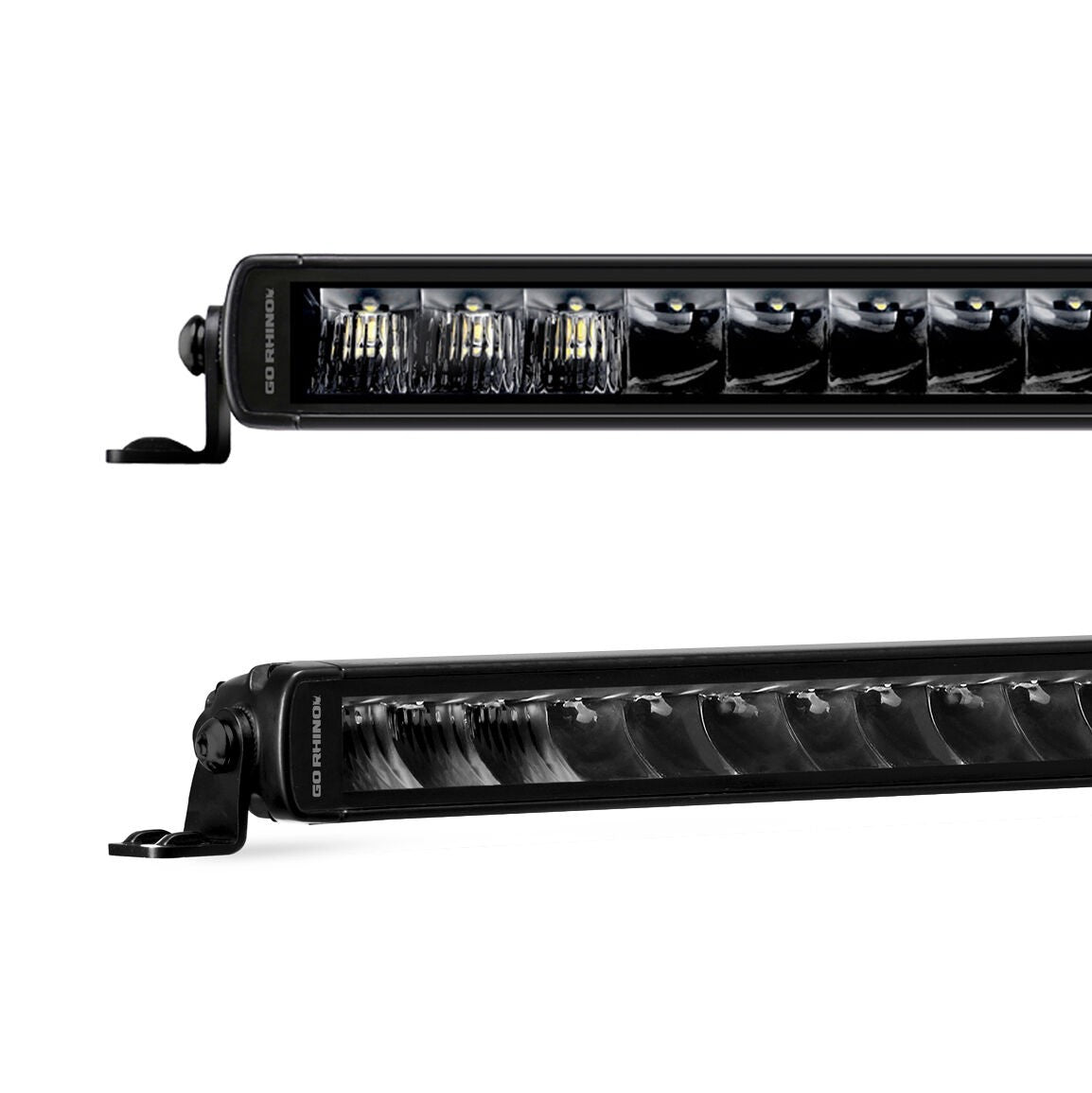 Blackout Series Lights 31.5 Inch Single Row LED Light Bar Black Go Rhino-9