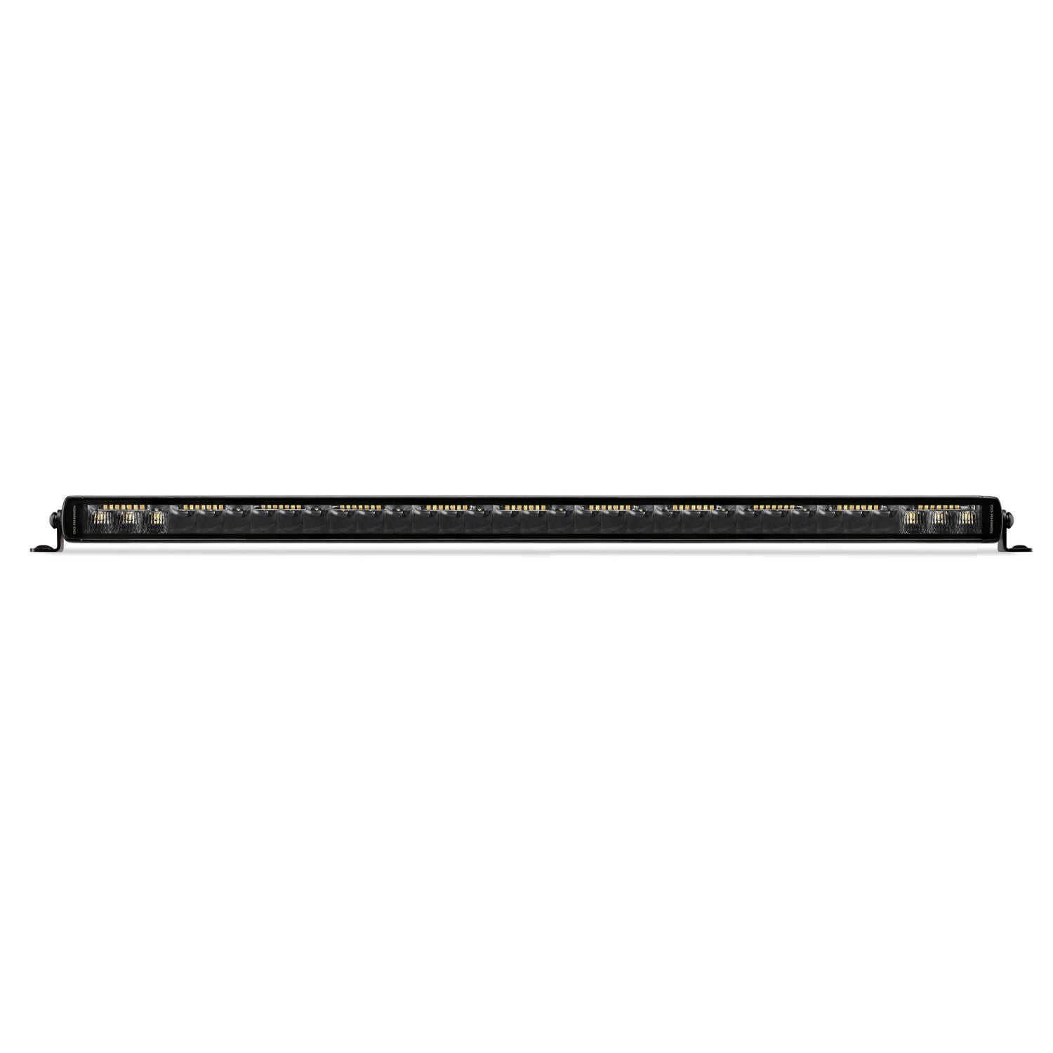 Blackout Combo Series Lights 31.5 Inch Single Row LED Light Bar With Amber Lighting Black Go Rhino-3