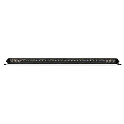 Blackout Combo Series Lights 31.5 Inch Single Row LED Light Bar With Amber Lighting Black Go Rhino-3