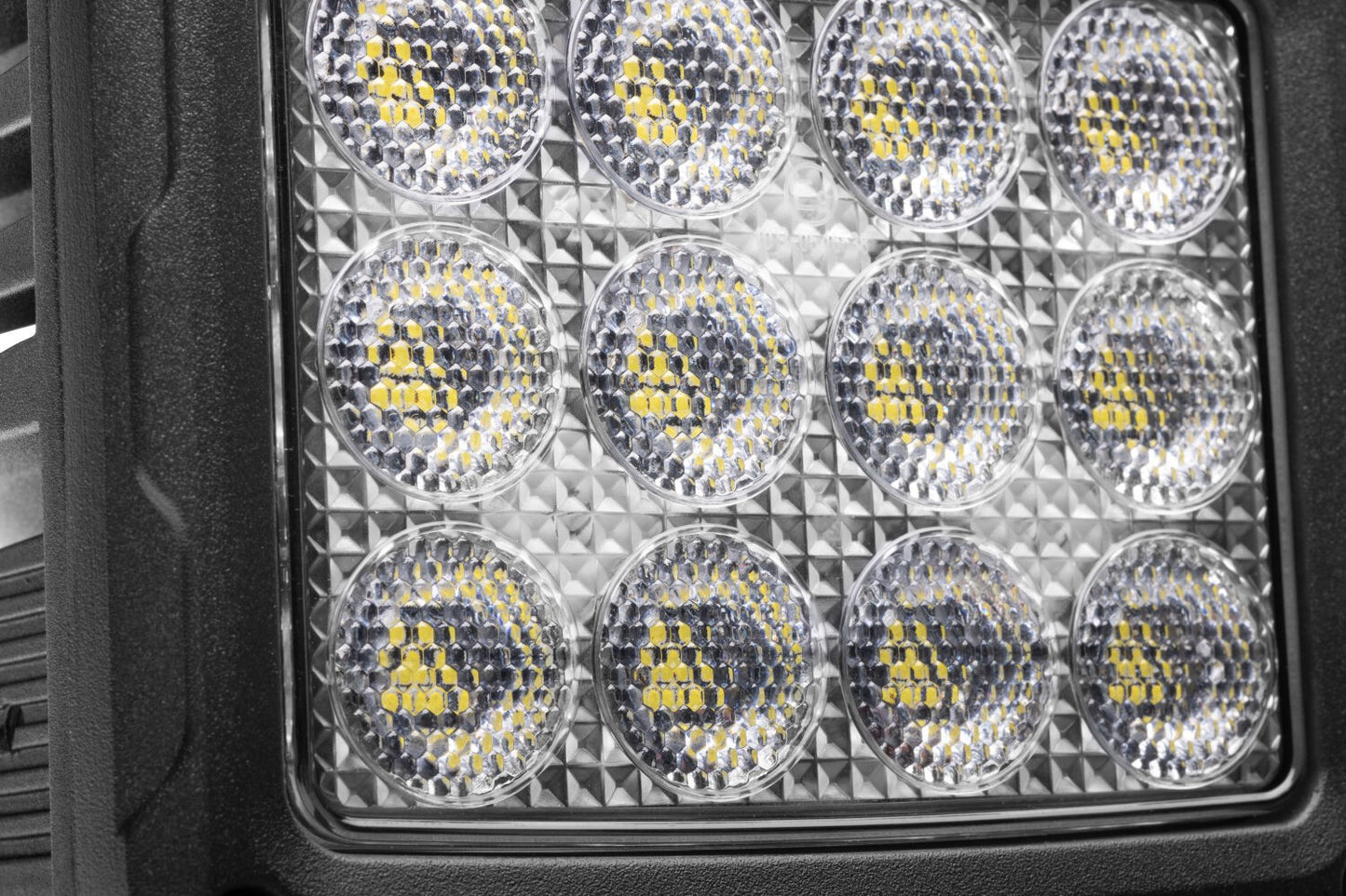 Bright Series Lights 5 Inch Rectangle Single LED Spot Light Kit Black Go Rhino-2
