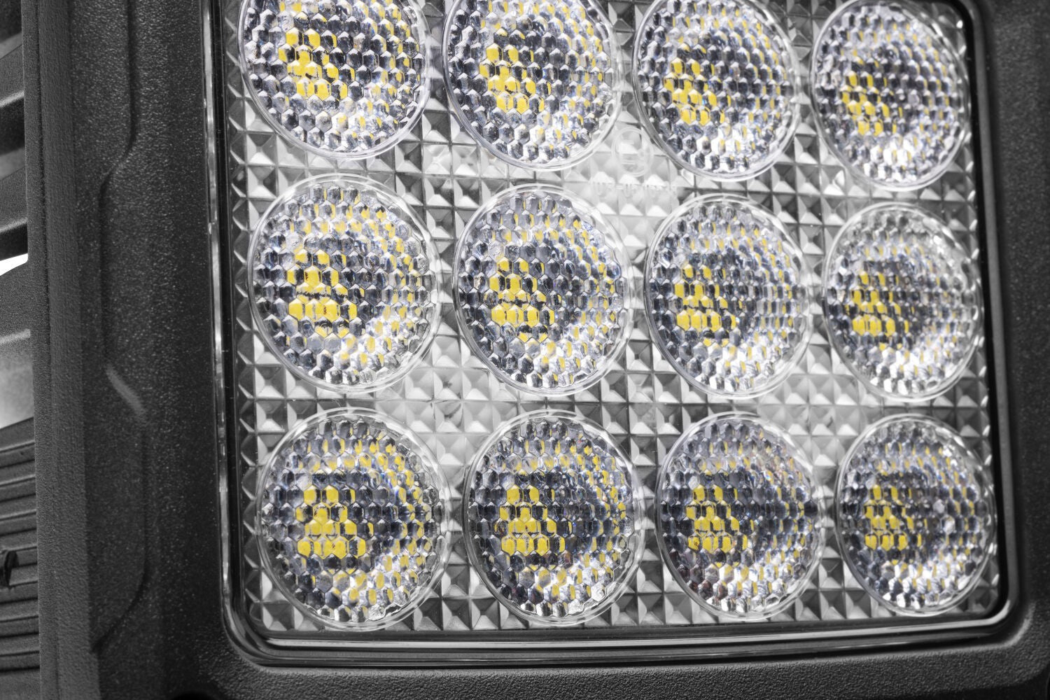 Bright Series Lights 5 Inch Rectangle Single LED Spot Light Kit Black Go Rhino-2