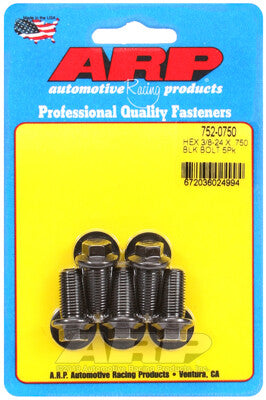 3/8 Inch Hex Bolts - Chrome Moly Black Oxide ARP Racing Products-17