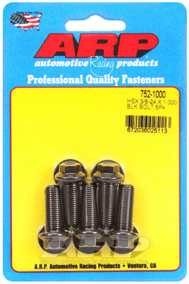 3/8 Inch Hex Bolts - Chrome Moly Black Oxide ARP Racing Products-16