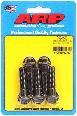 3/8 Inch Hex Bolts - Chrome Moly Black Oxide ARP Racing Products-14