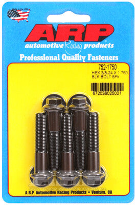 3/8 Inch Hex Bolts - Chrome Moly Black Oxide ARP Racing Products-13