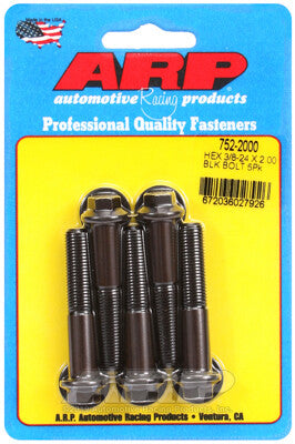 3/8 Inch Hex Bolts - Chrome Moly Black Oxide ARP Racing Products-12