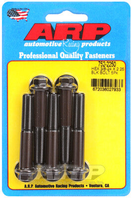 3/8 Inch Hex Bolts - Chrome Moly Black Oxide ARP Racing Products-11