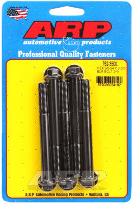 3/8 Inch Hex Bolts - Chrome Moly Black Oxide ARP Racing Products-6