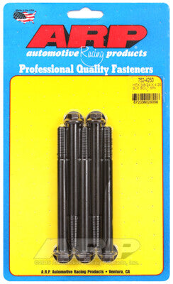 3/8 Inch Hex Bolts - Chrome Moly Black Oxide ARP Racing Products-3