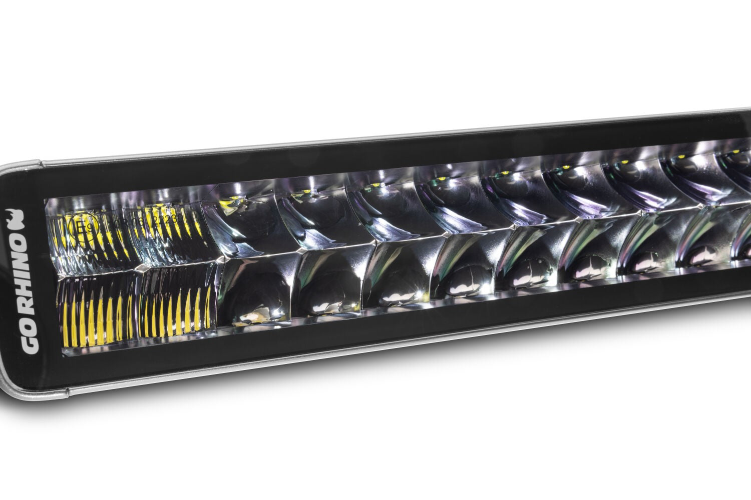 Blackout Series Lights 21.5 Inch Double Row LED Light Bar Black Go Rhino-9