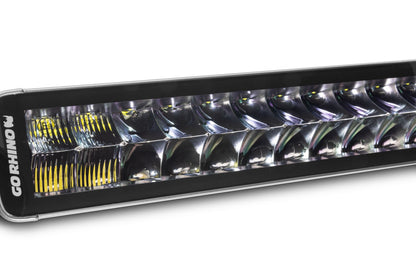 Blackout Series Lights 21.5 Inch Double Row LED Light Bar Black Go Rhino-9