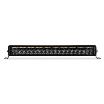 Blackout Combo Series Lights 21.5 Inch Double Row LED Light Bar With Amber Lighting Black Go Rhino-4