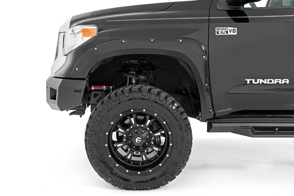 Rough Country 6 Inch Toyota Suspension Lift Kit w/Vertex Coilovers & V2 Shocks 16-20 Tundra 4WD/2WD Rough Country