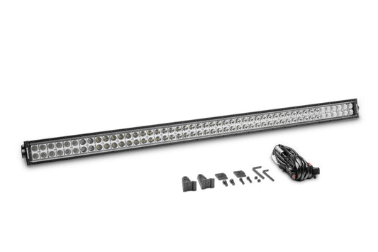 Bright Series Lights 50 Inch Double Row LED Light Bar Black Go Rhino