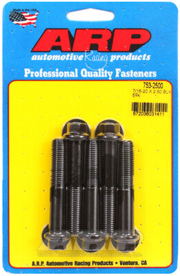 7/16 Inch Hex Bolts - Chrome Moly Black Oxide ARP Racing Products-10