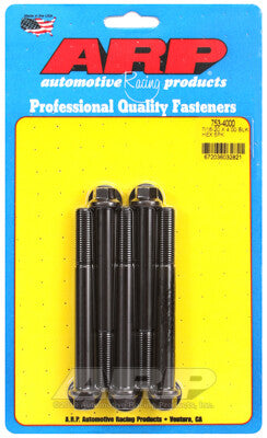 7/16 Inch Hex Bolts - Chrome Moly Black Oxide ARP Racing Products-4
