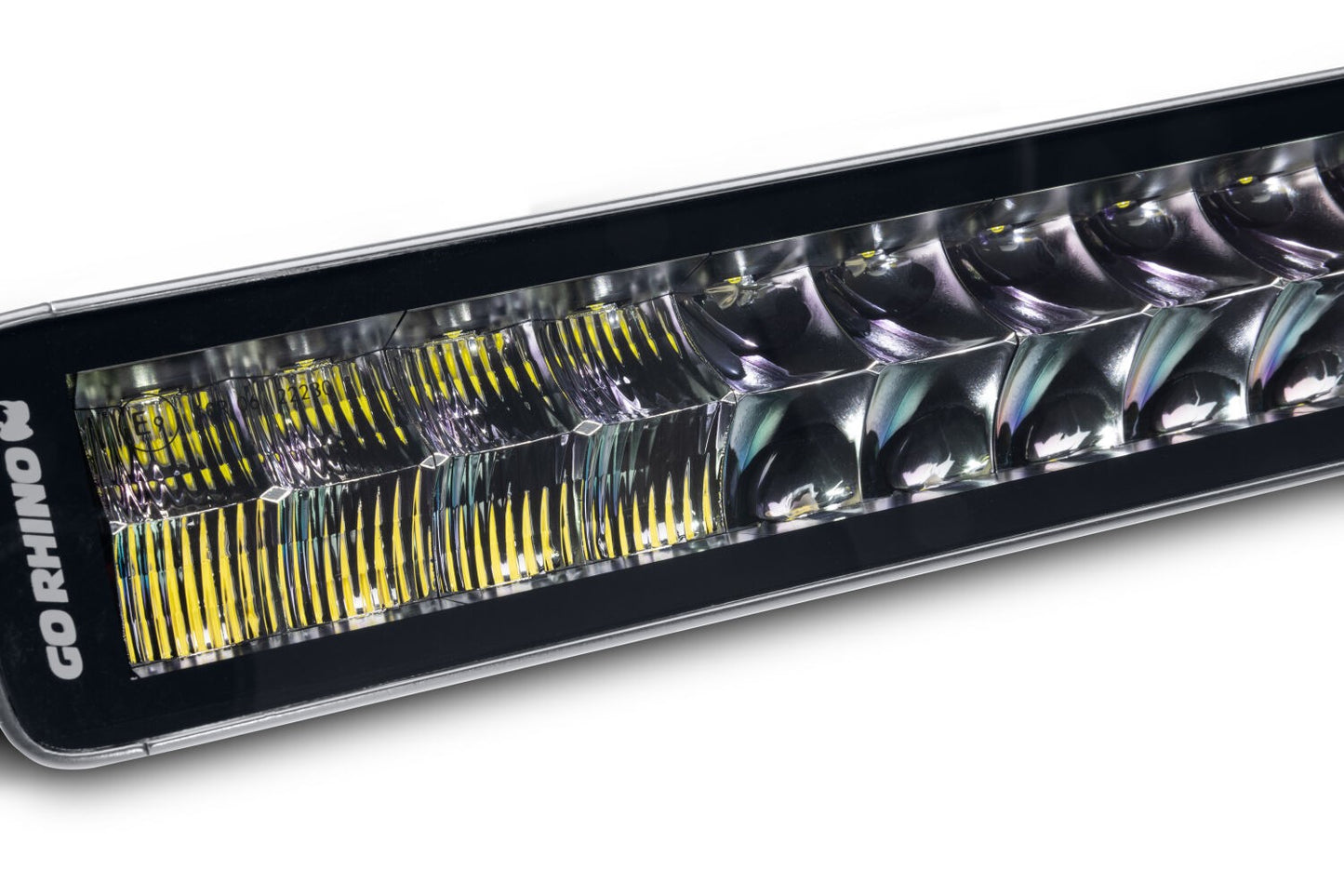 Blackout Series Lights 32 Inch Double Row LEDLight Bar Black Go Rhino-3