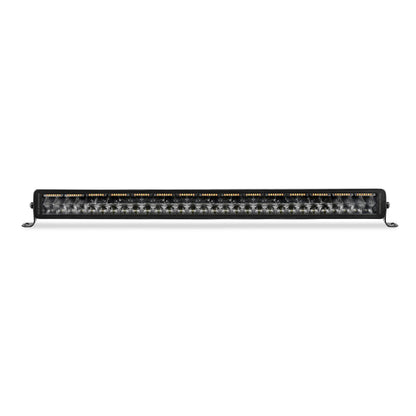 Blackout Combo Series Lights 32 Inch Double Row LED Light Bar With Amber Lighting Black Go Rhino-3