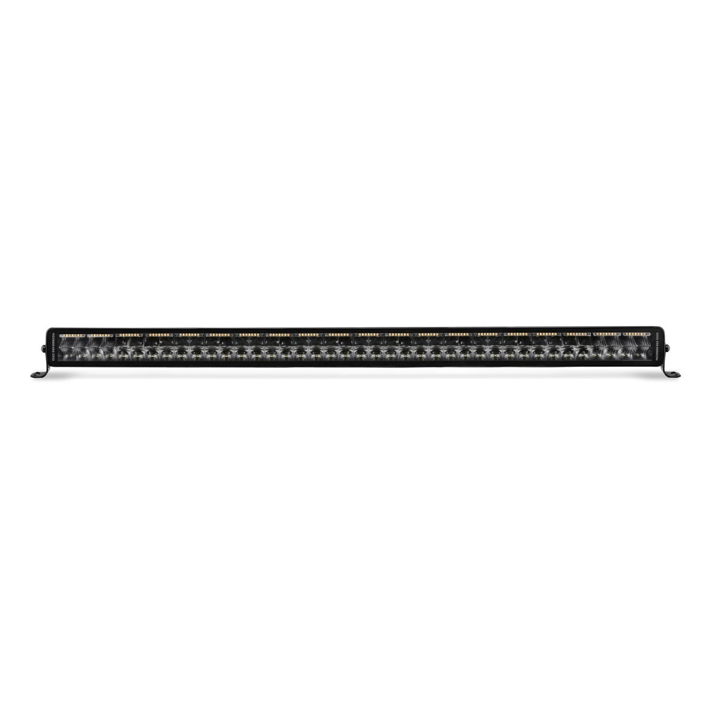 Blackout Combo Series Lights 42 Inch Double Row LED Light Bar With Amber Lighting Black Go Rhino-3