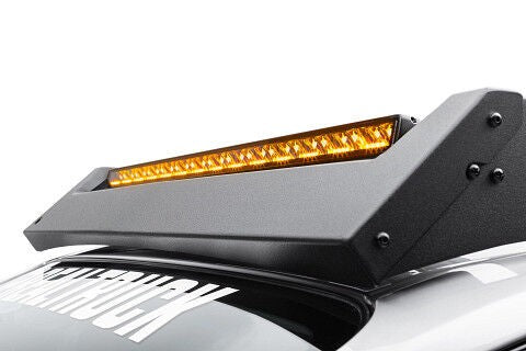Blackout Combo Series Lights 39.5 Inch Single Row LED Light Bar With Amber Lighting Black Go Rhino-8