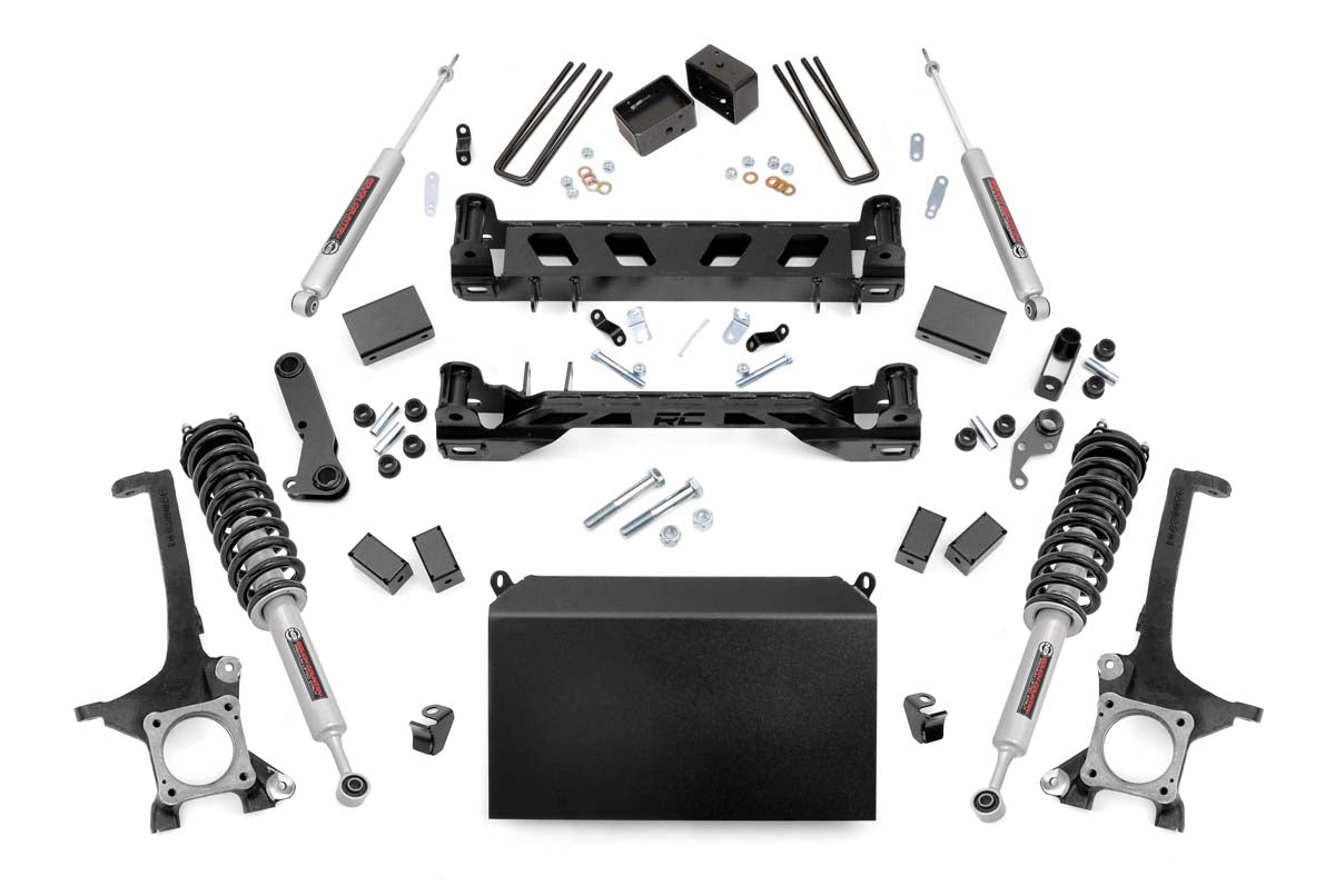 Rough Country 6 Inch Toyota Suspension Lift Kit Lifted N3 Struts 07-15 Tundra Rough Country