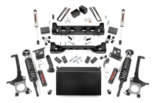 Rough Country 6 Inch Toyota Suspension Lift Kit w/Vertex Coilovers & V2 Shocks 07-15 Tundra Rough Country