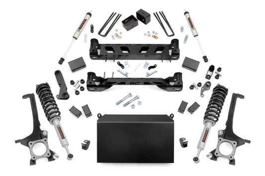 Rough Country 6 Inch Toyota Suspension Lift Kit Lifted N3 Struts & V2 Shocks 07-15 Tundra Rough Country