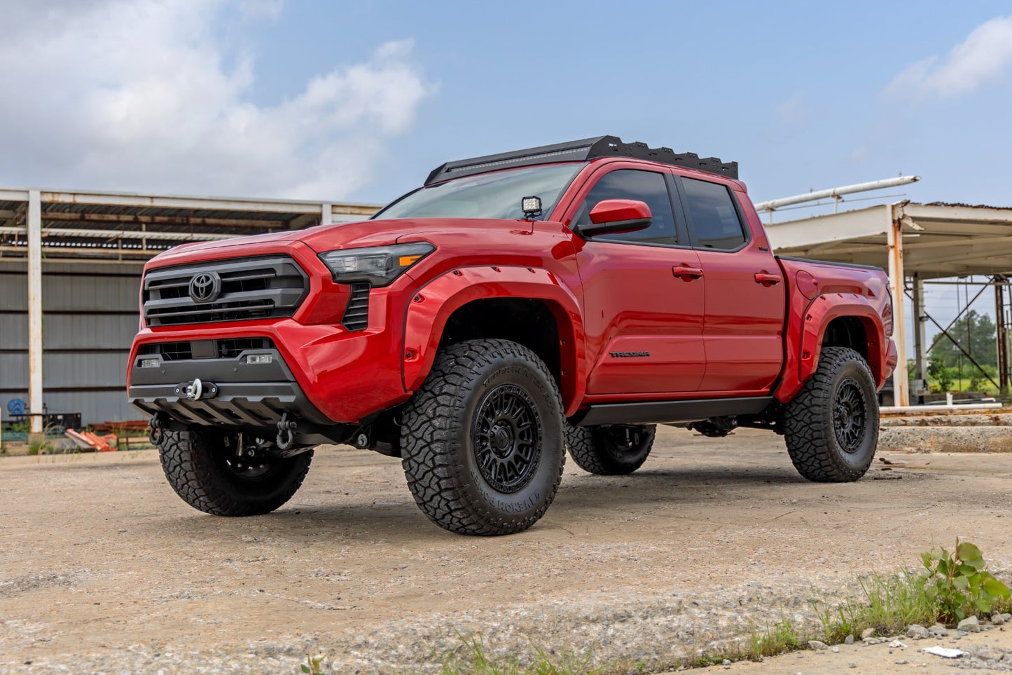 3.5 Inch Lift Kit N3 w/ Rear Shocks Toyota Tacoma 4WD (2024-2026) Rough Country-3