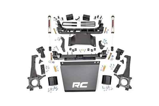 Rough Country 4.0 Inch Toyota Suspension Lift Kit w/ V2 Shocks 16-20 Tacoma 4WD/2WD Rough Country