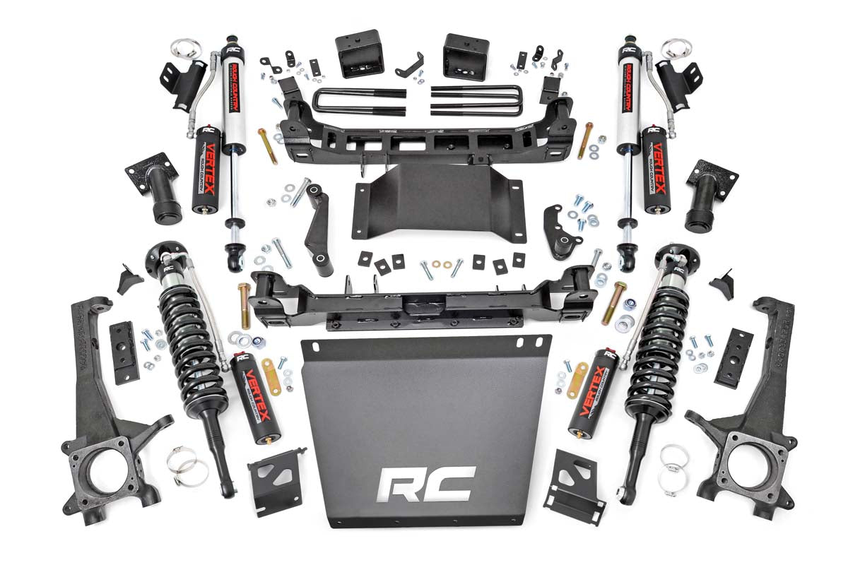 Rough Country 6.0 Inch Toyota Suspension Lift Kit w/ Vertex Shocks (16-20 Tacoma 4WD/2WD) Rough Country