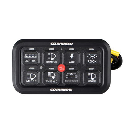 RGB 8 Channel Light Switch Controller without RF Control Go Rhino-1