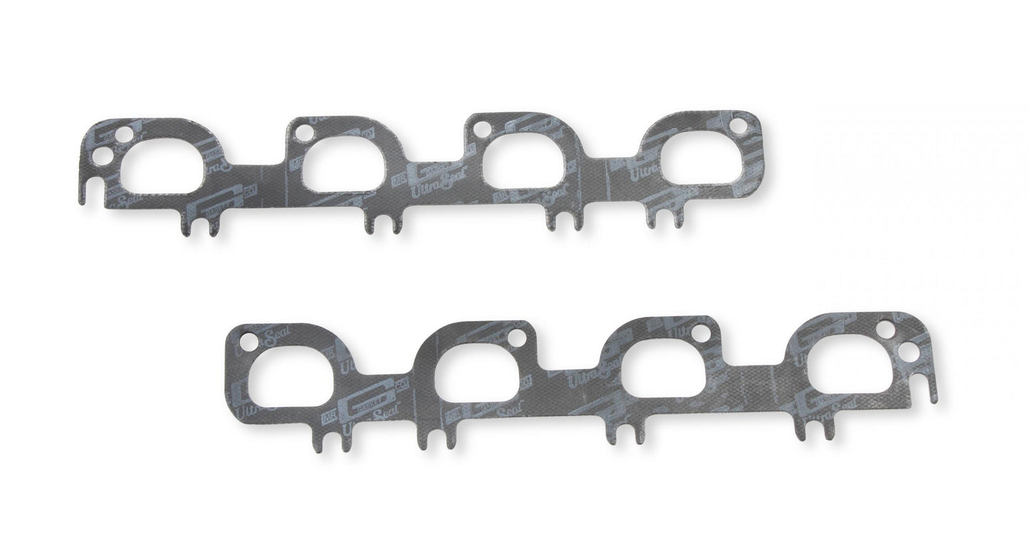 Ultra-Seal Header Gaskets Fits 2009-20 Chrysler 5.7L Hemi Gen III, 2005-20 6.1,6.2, and 6.4L GEN III Hemi D Shaped Port 2 Inch x 1.48 Inch Mr Gasket