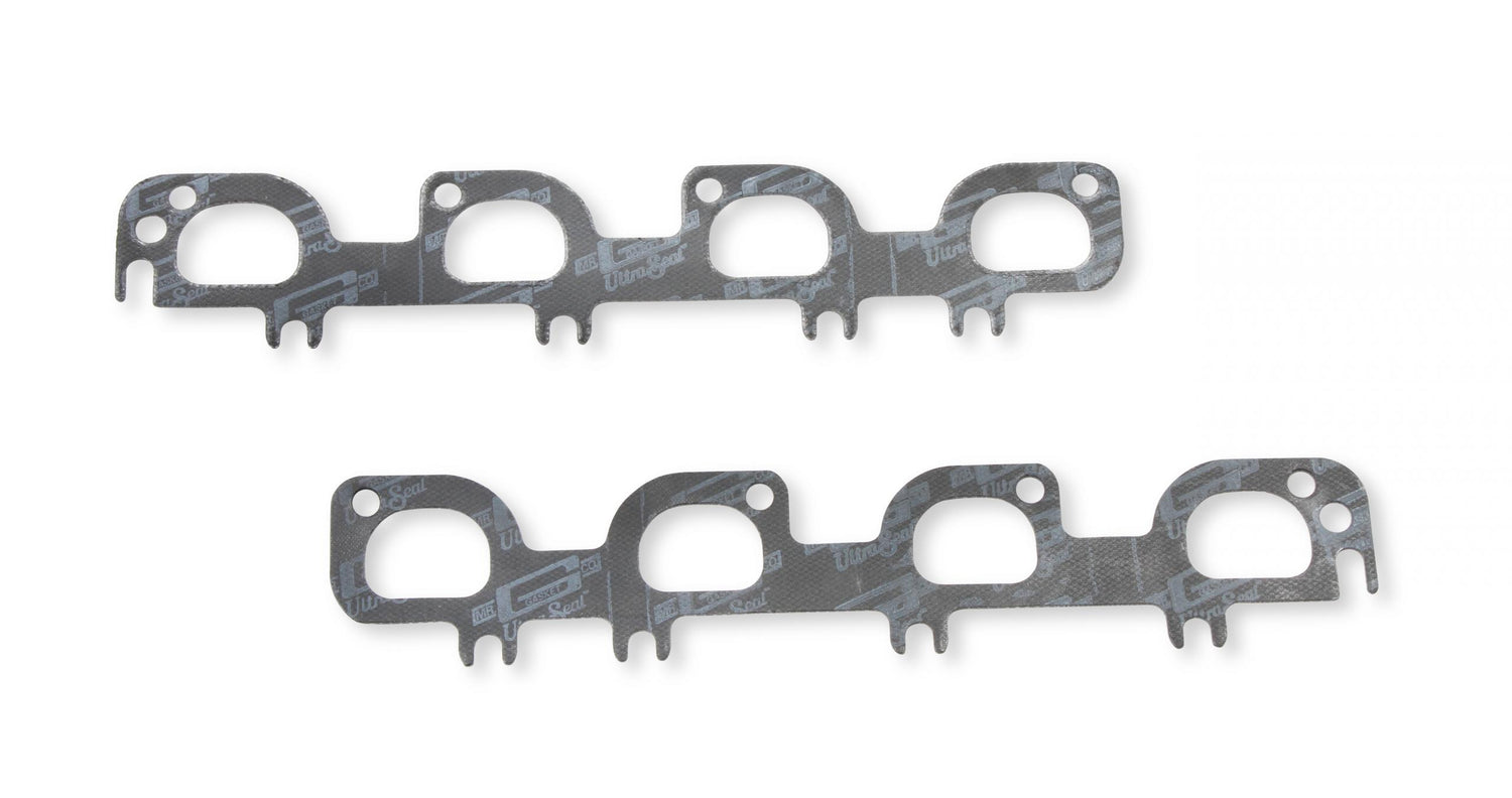 Ultra-Seal Header Gaskets Fits 2009-20 Chrysler 5.7L Hemi Gen III, 2005-20 6.1,6.2, and 6.4L GEN III Hemi D Shaped Port 2 Inch x 1.48 Inch Mr Gasket