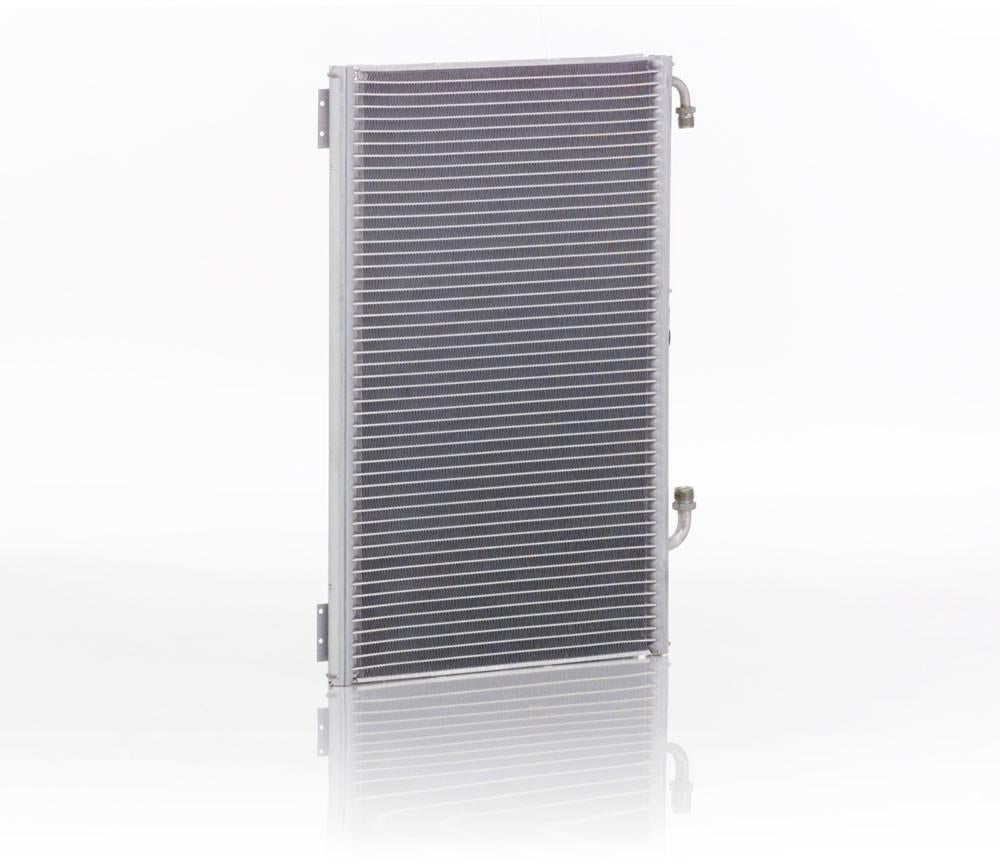 Hot Rod Air Conditioning Condenser Natural Finish Aluminum Radiator Be Cool
